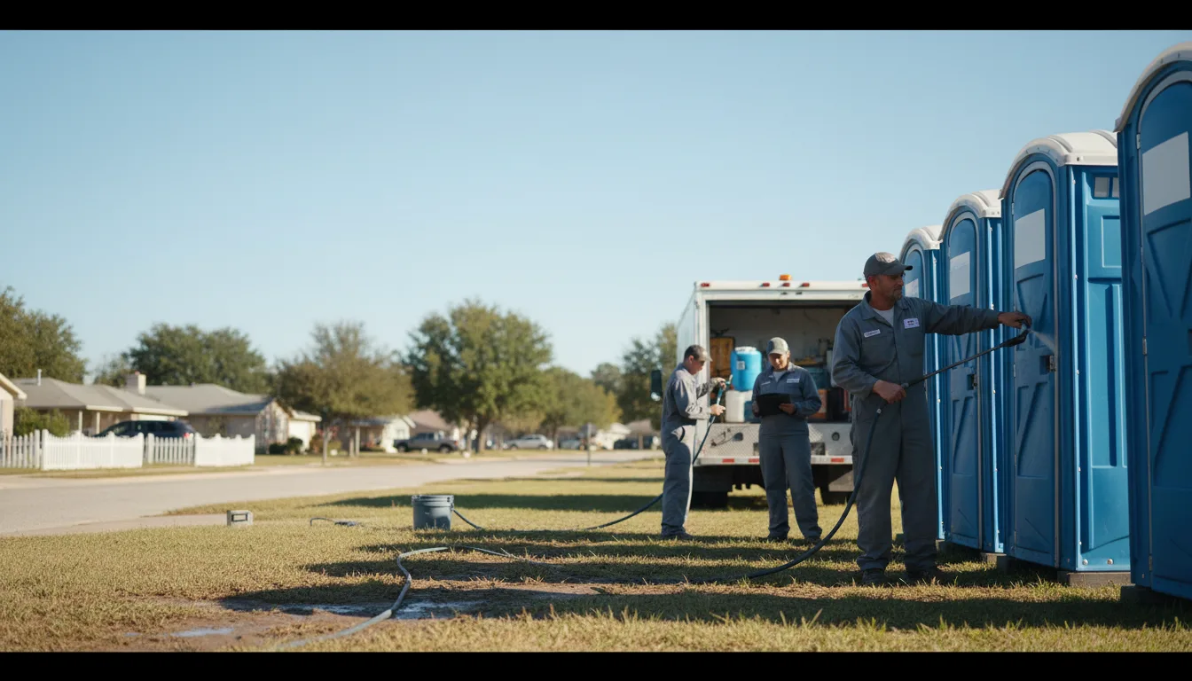 Long-Term Portable Toilet Rental in Dougherty, IA near me